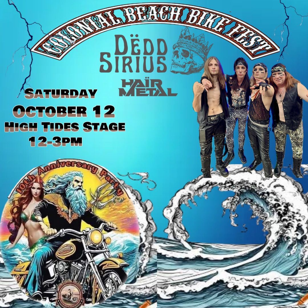 D\u00ebdd Sirius at Colonial Beach Bike Fest -High Tides Stage