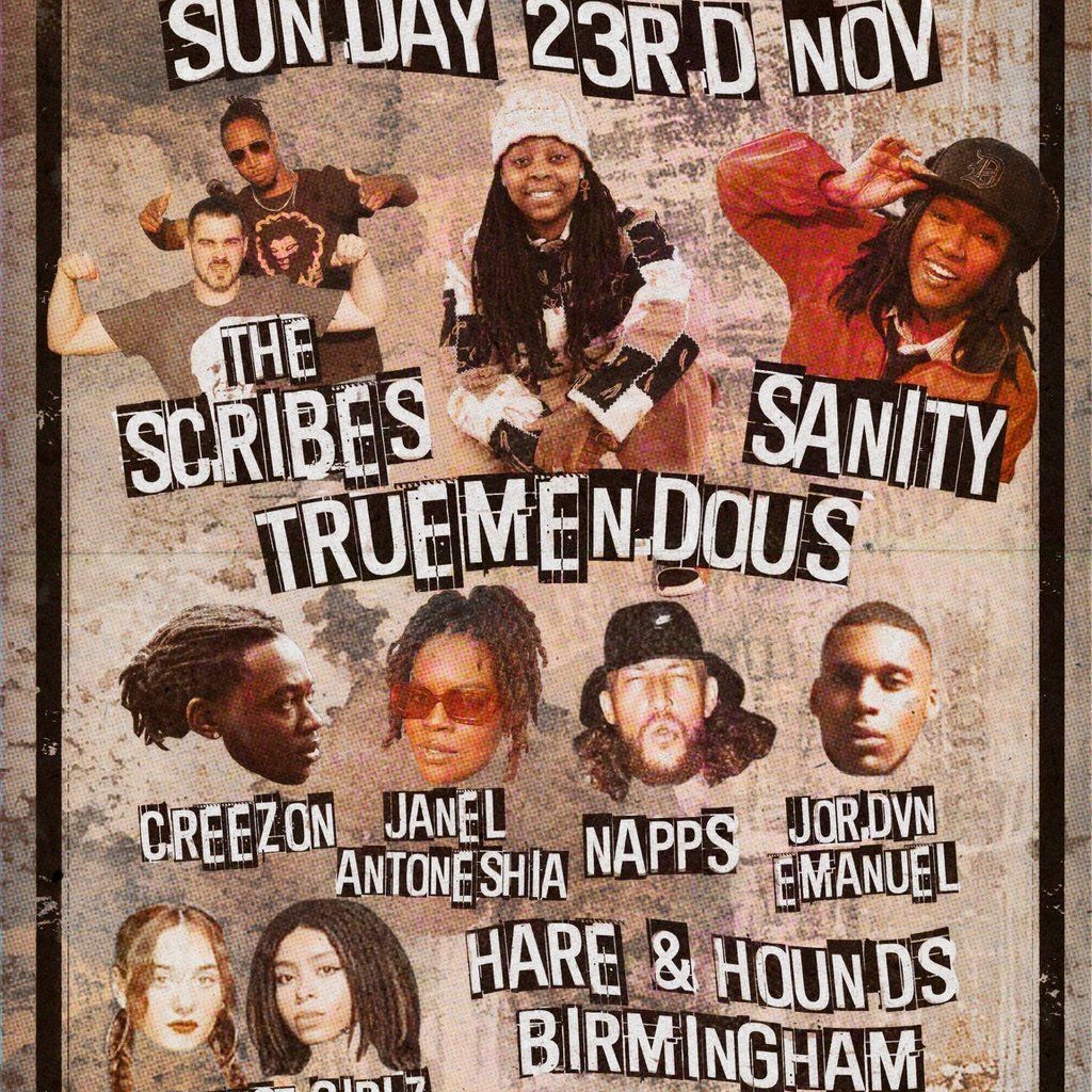 The Scribes + TrueMendous + Sanity