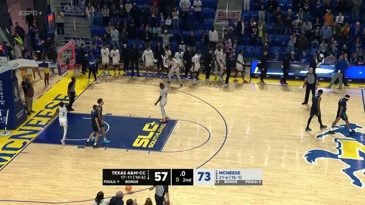 Texas A&M Corpus Christi Islanders at McNeese Cowboys Mens Basketball