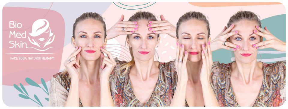 Kurs instruktora jogi twarzy medoty Danielle Collins Face Yoga Method