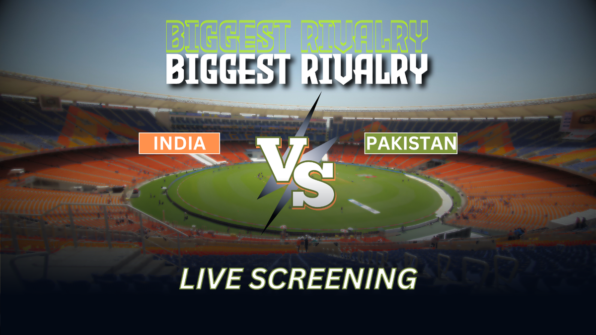 Screening of India Vs Pakistan Match