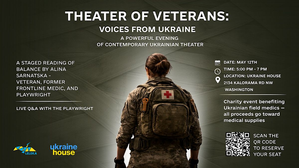 War Drama: Voices from Ukraine - Washington DC