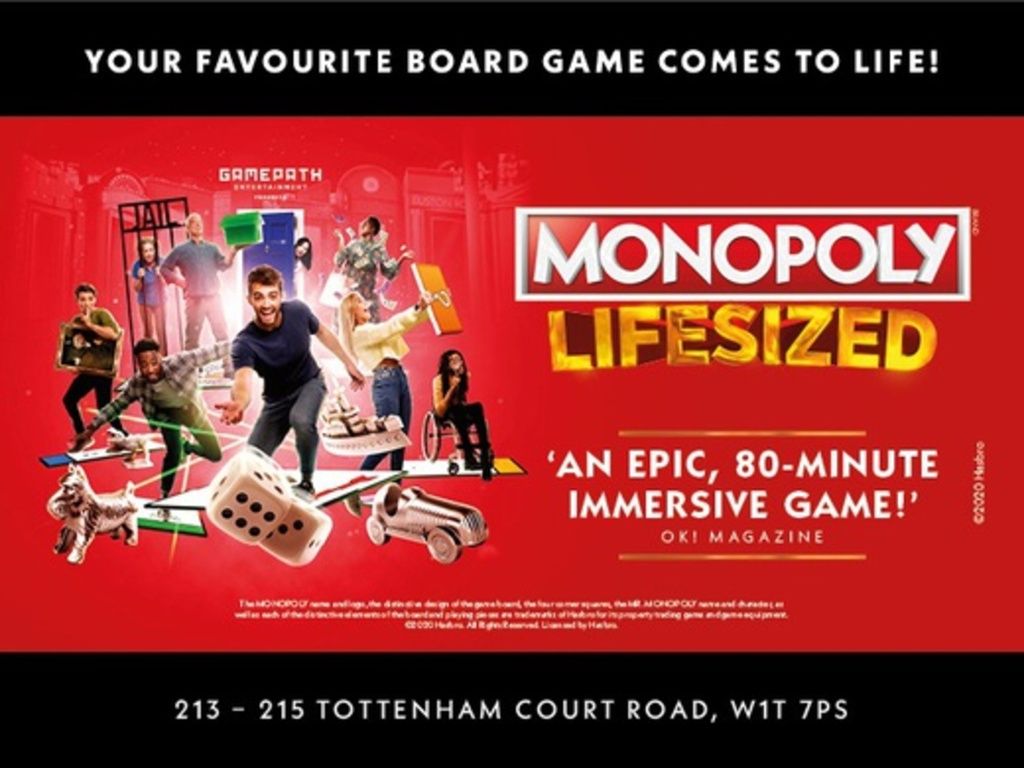 Monopoly Lifesized - Classic Board