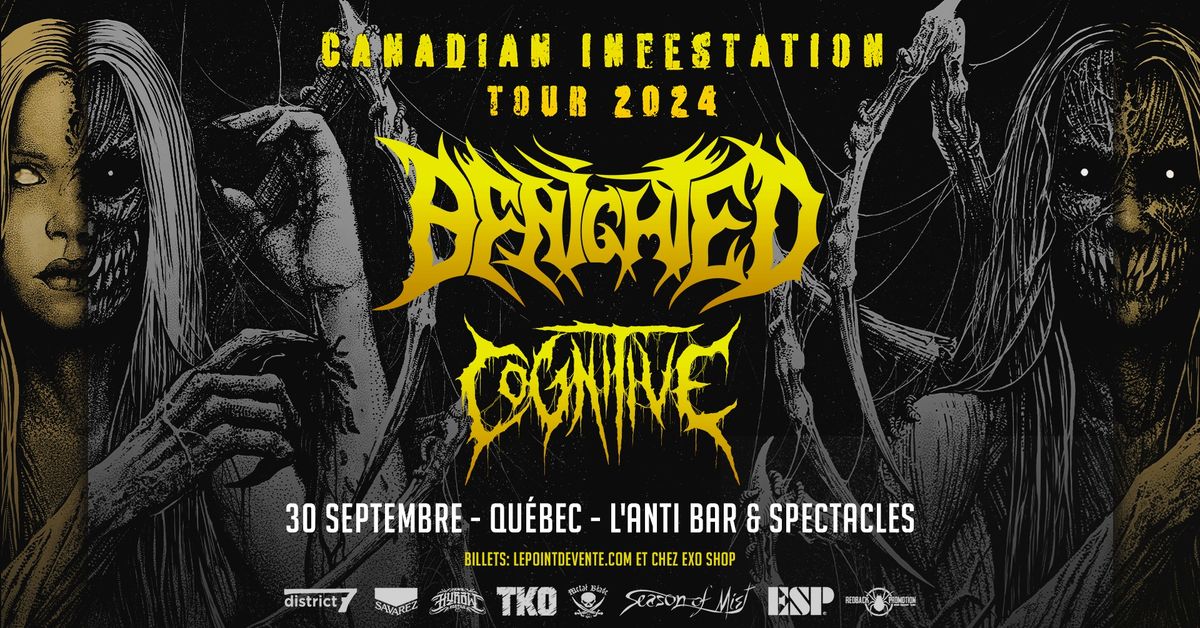  Benighted avec Cognitive \/\/ Lundi 30 septembre 2024 \/\/ L'Anti Bar & Spectacles