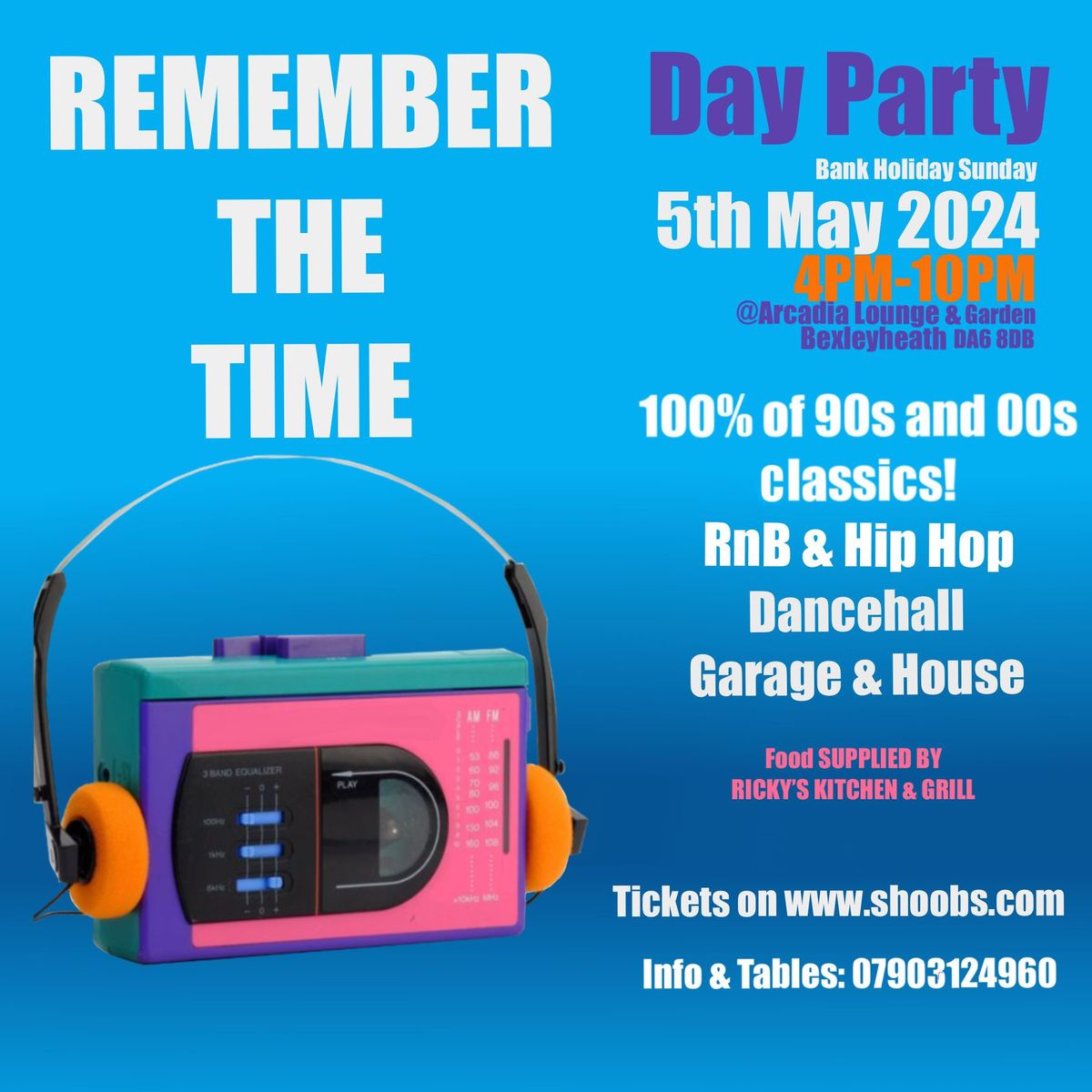 Remember The Time Day Party