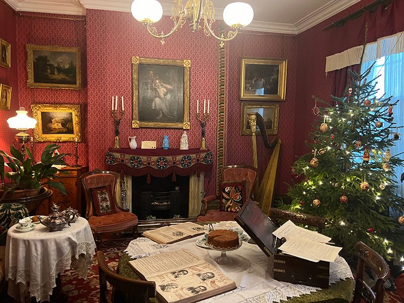 In the Bleak Midwinter - a private tour of the Victorian Holst house at Christmas