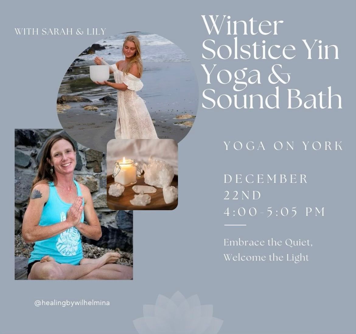  Winter Solstice Yin Yoga & Sound Bath 