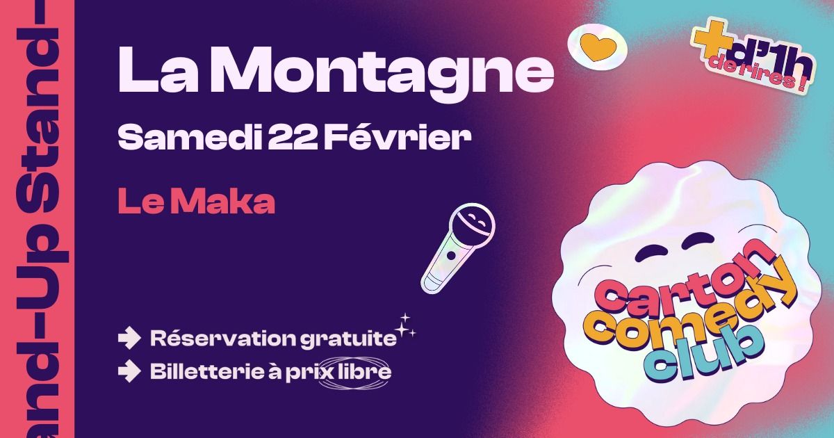 Carton Comedy Club @ Le Maka (La Montagne - 44)