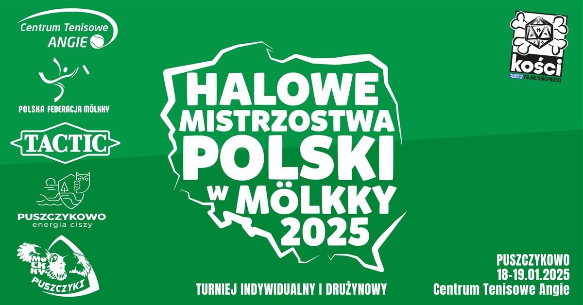 Halowe Mistrzostwa Polski w M\u00f6lkky w Puszczykowie 18-19.01.2025