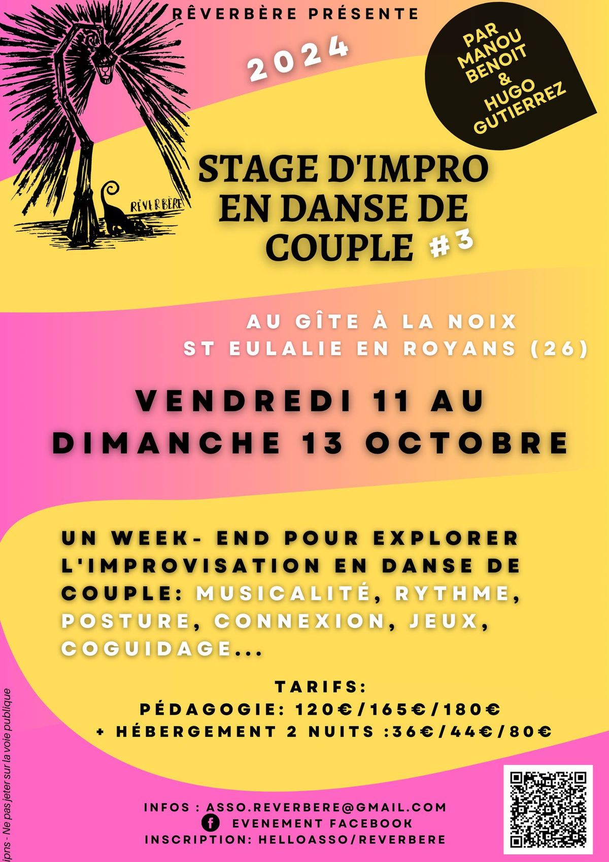 Stage d'impro en danse de couple folk