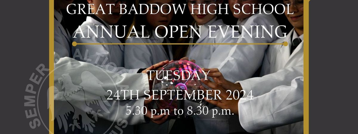 Annual Open Evening