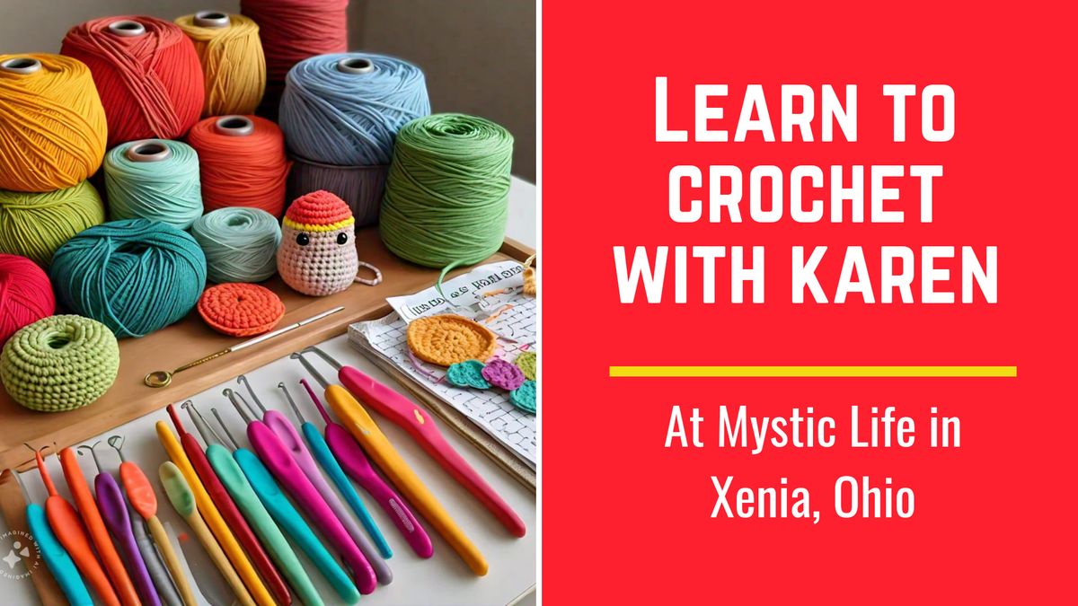 Learn to Crochet w\/ Karen \ud83e\uddf6 