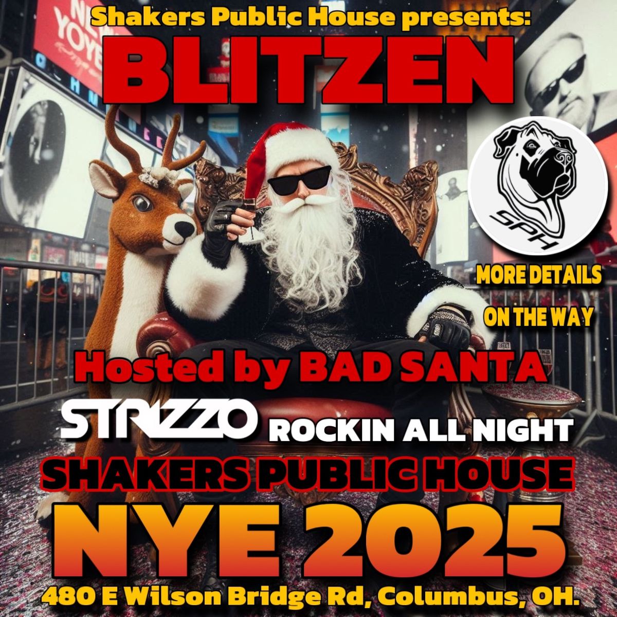 BLITZEN (NYE BASH) hosted by Bad Santa