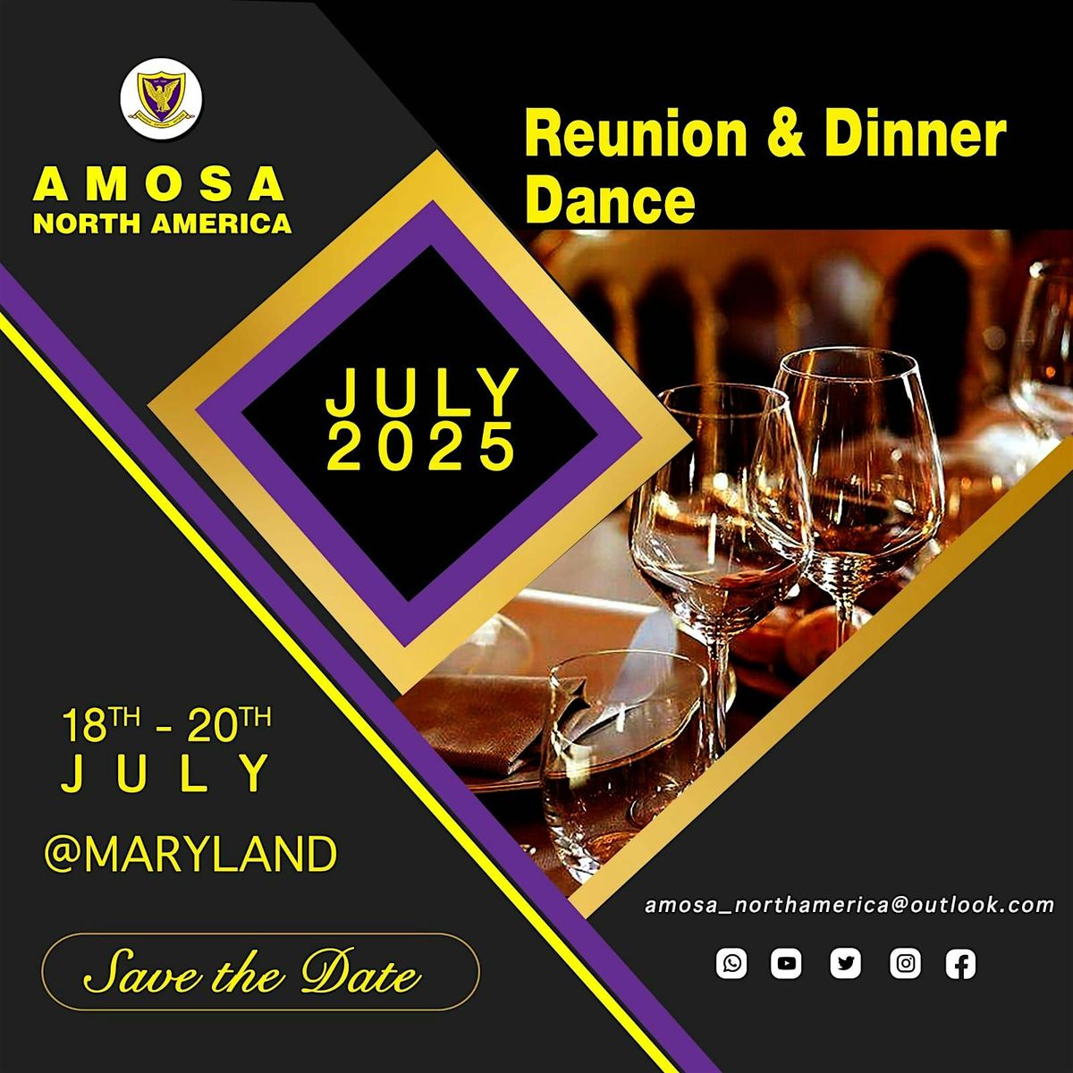 AMOSA NORTH AMERICA FUNDRAISING DINNER DANCE