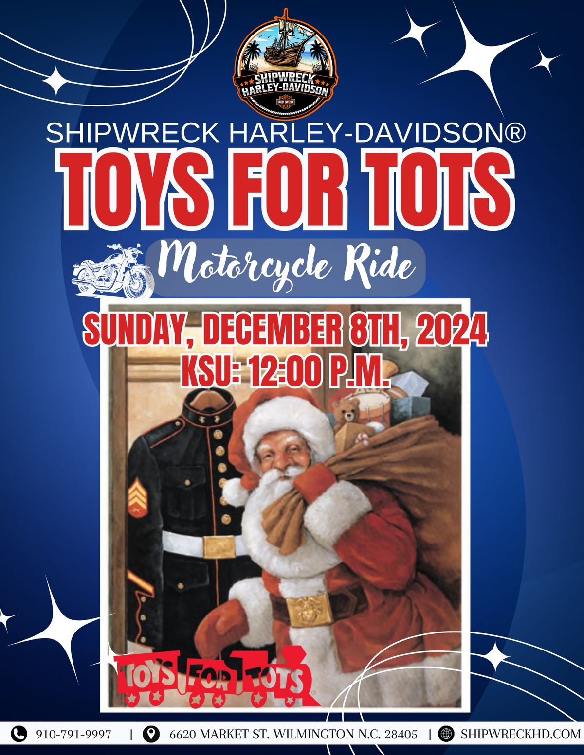 Toys For Tots Motorcycle Ride