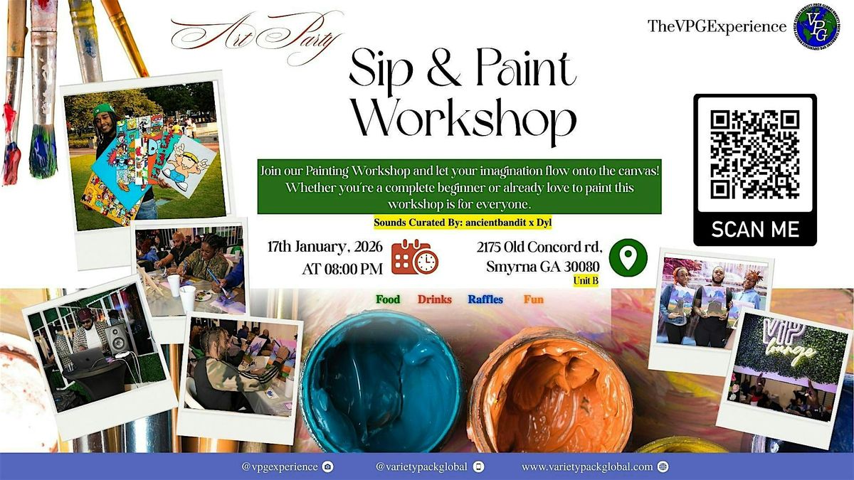 Sip & Paint Workshop "Art Party"