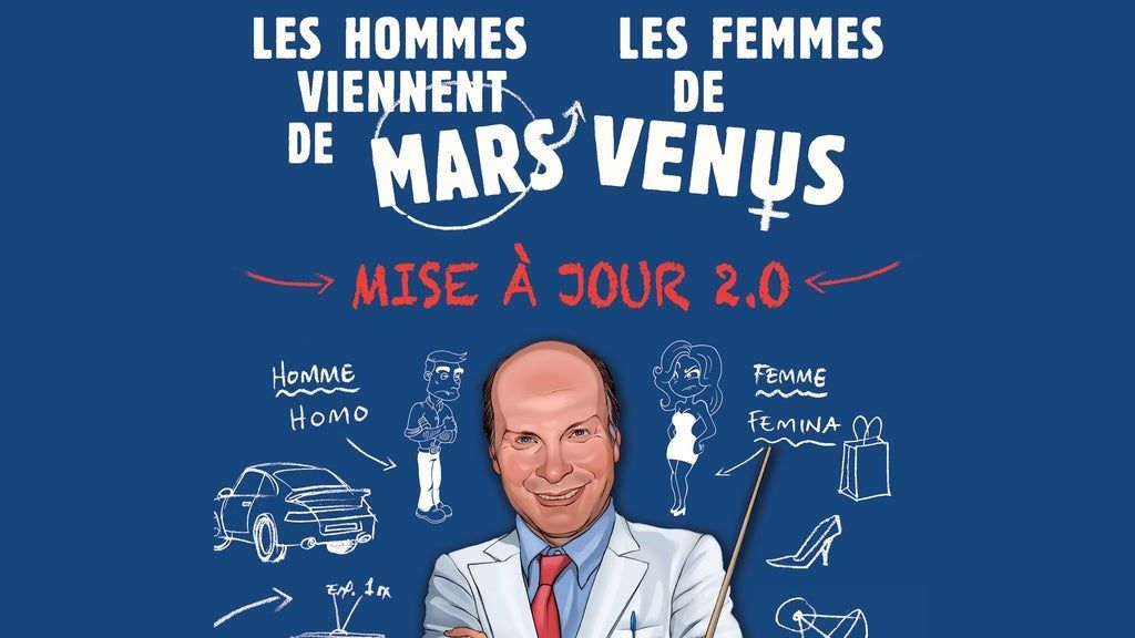 Les Hommes viennent de Mars et les femmes de V\u00e9nus - Mise \u00e0 jour 2.0