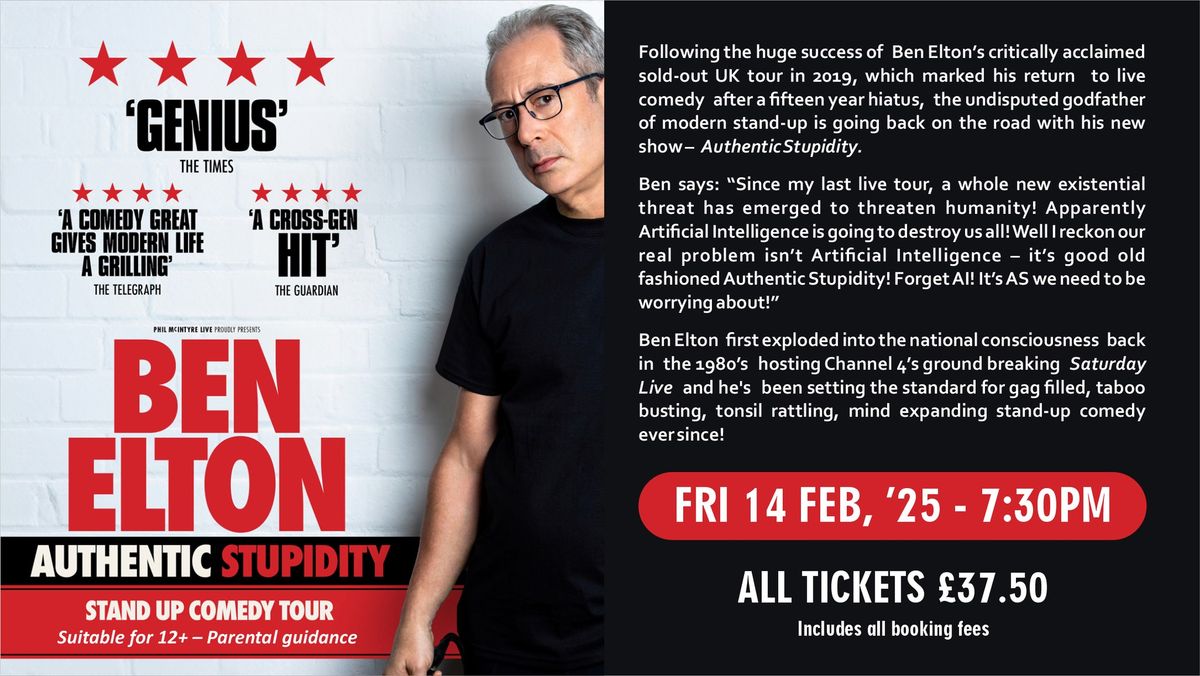 Ben Elton - Authentic Stupidity