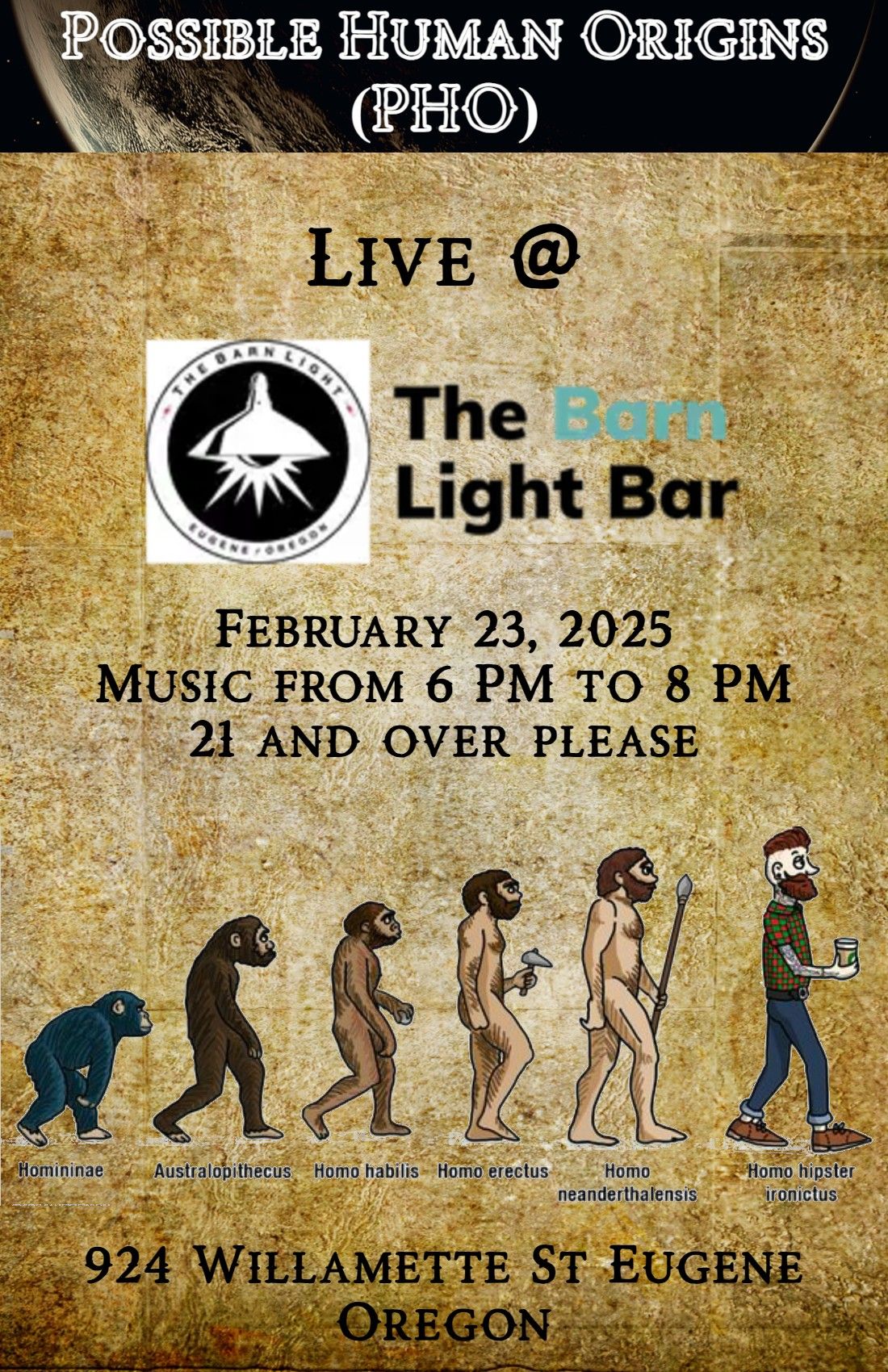 PHO - Live at The Barn Light Bar