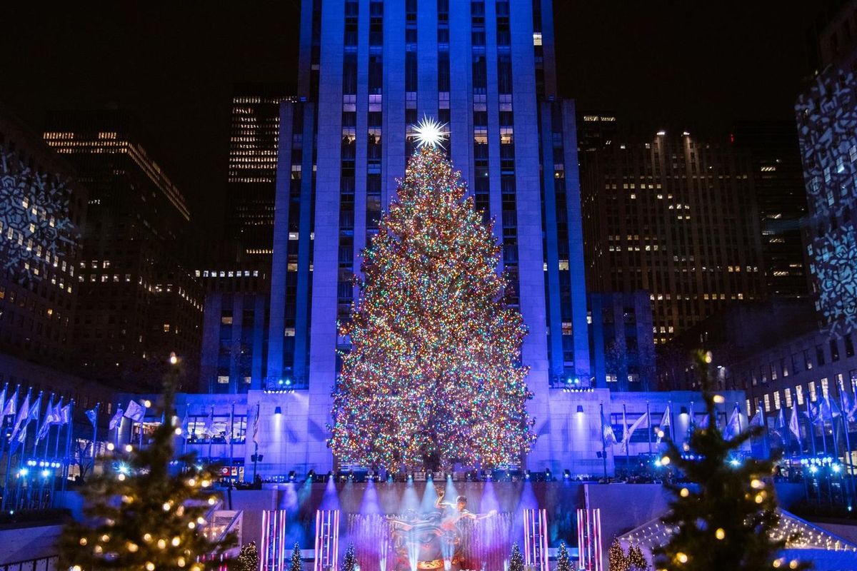 Rockefeller Center Christmas Tree Lighting 2024