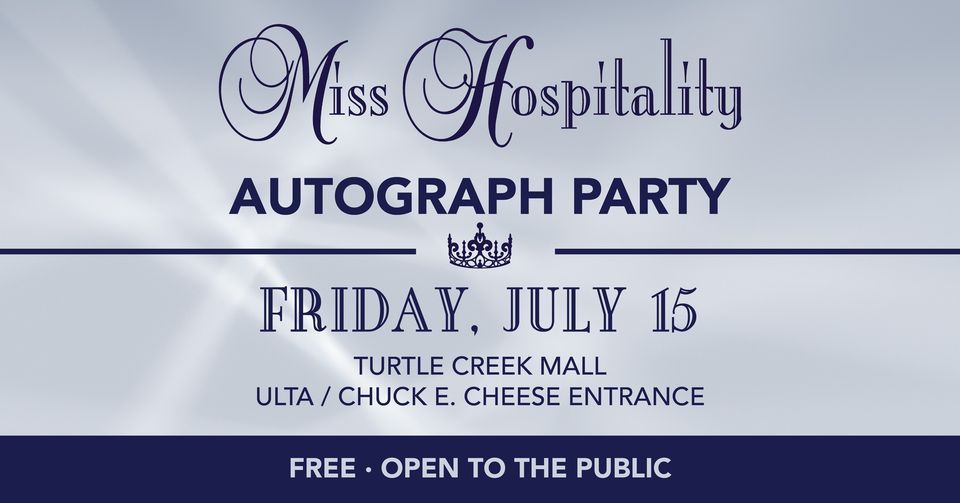 Miss Hospitality 2022 Autograph Party