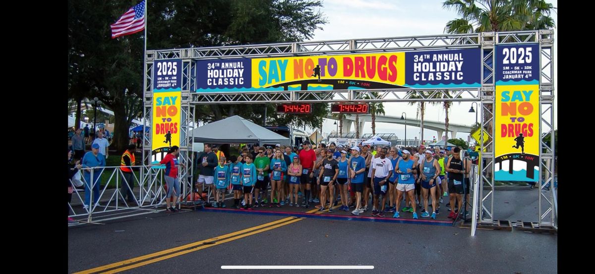 34th annual Say No to Drugs Holiday Classic 5K, 10K & 1 mile kids race