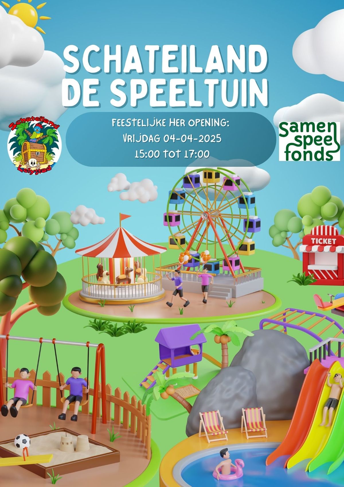 Opening Vernieuwde speeltuin