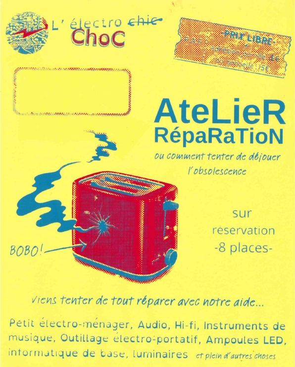 Atelier R\u00e9paration Electro Choc