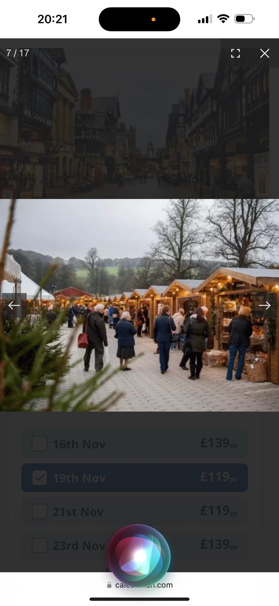 XMAS MARKETS - Chester and Chatsworth House