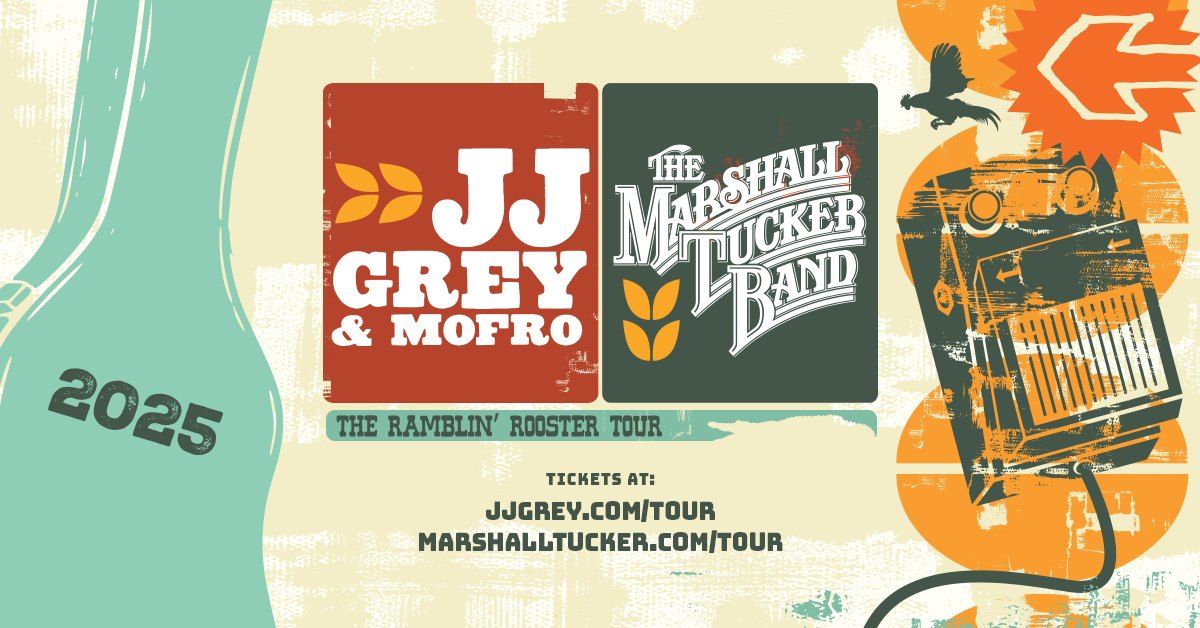 JJ Grey & Mofro and The Marshall Tucker Band: The Ramblin' Rooster Tour - Hard Rock Live Bristol