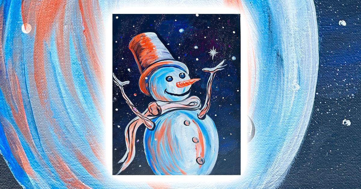 Paint & Sip! | Snowflake Flurry