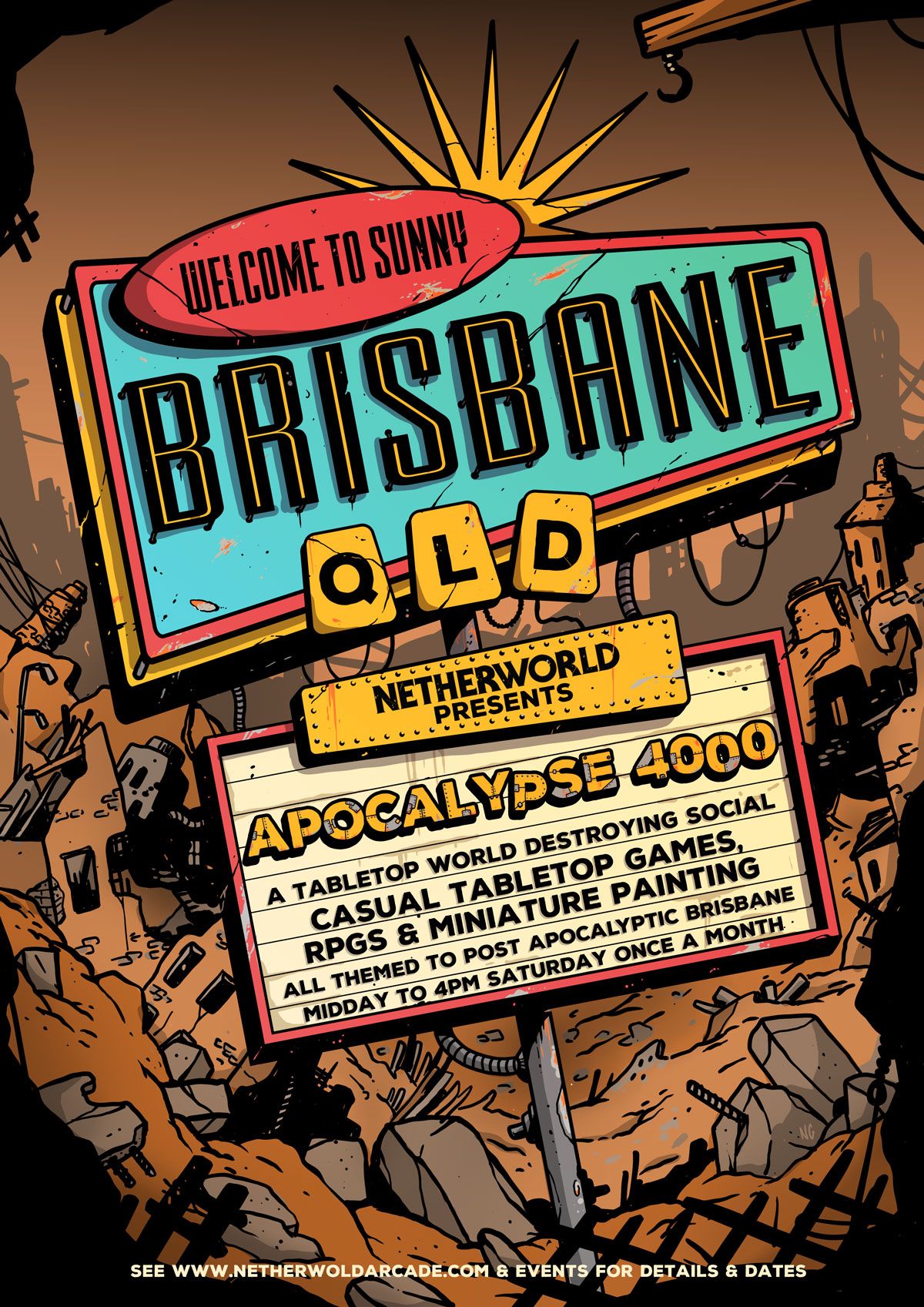 Apocalypse 4000 - Brisbane Set Tabletop Gaming