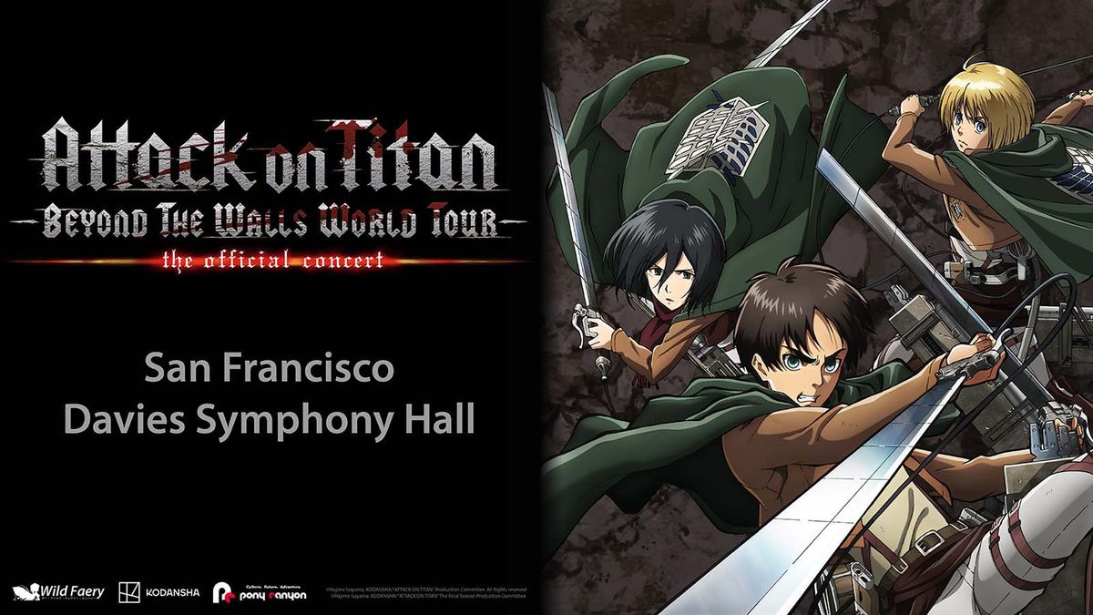 Attack on Titan at Davies Symphony Hall