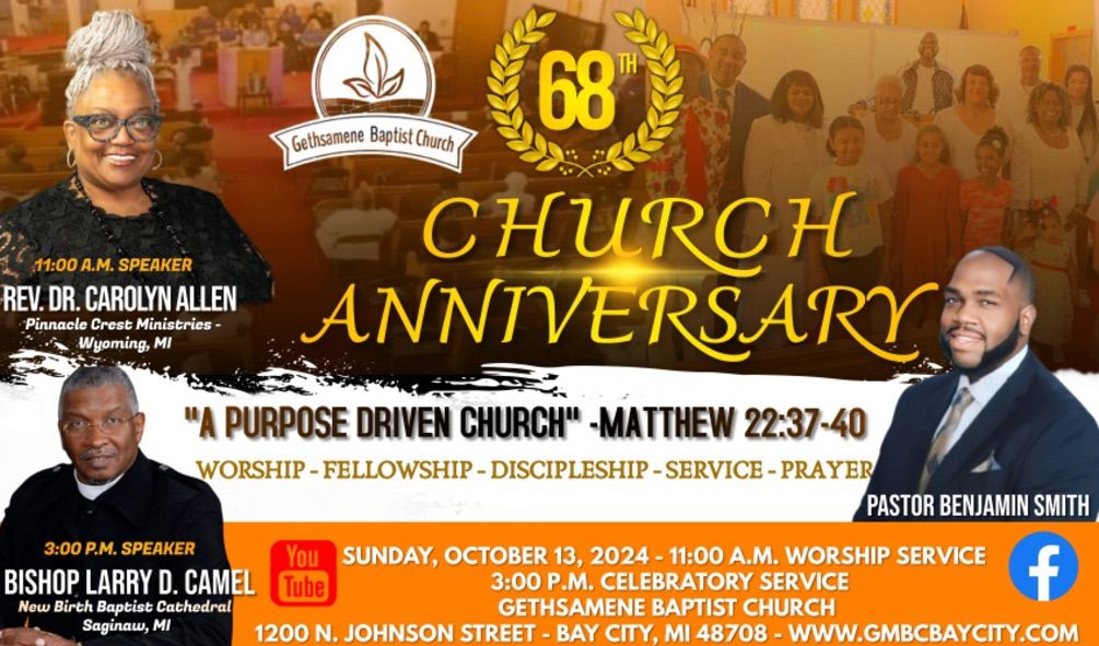 GMBC 68th Church Anniversary 