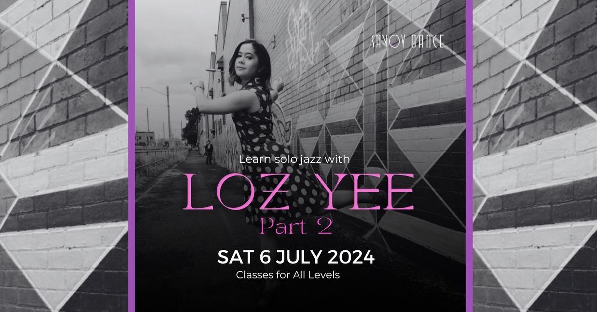 Learn solo jazz in Canberra with Loz Yee!! (Part 2)