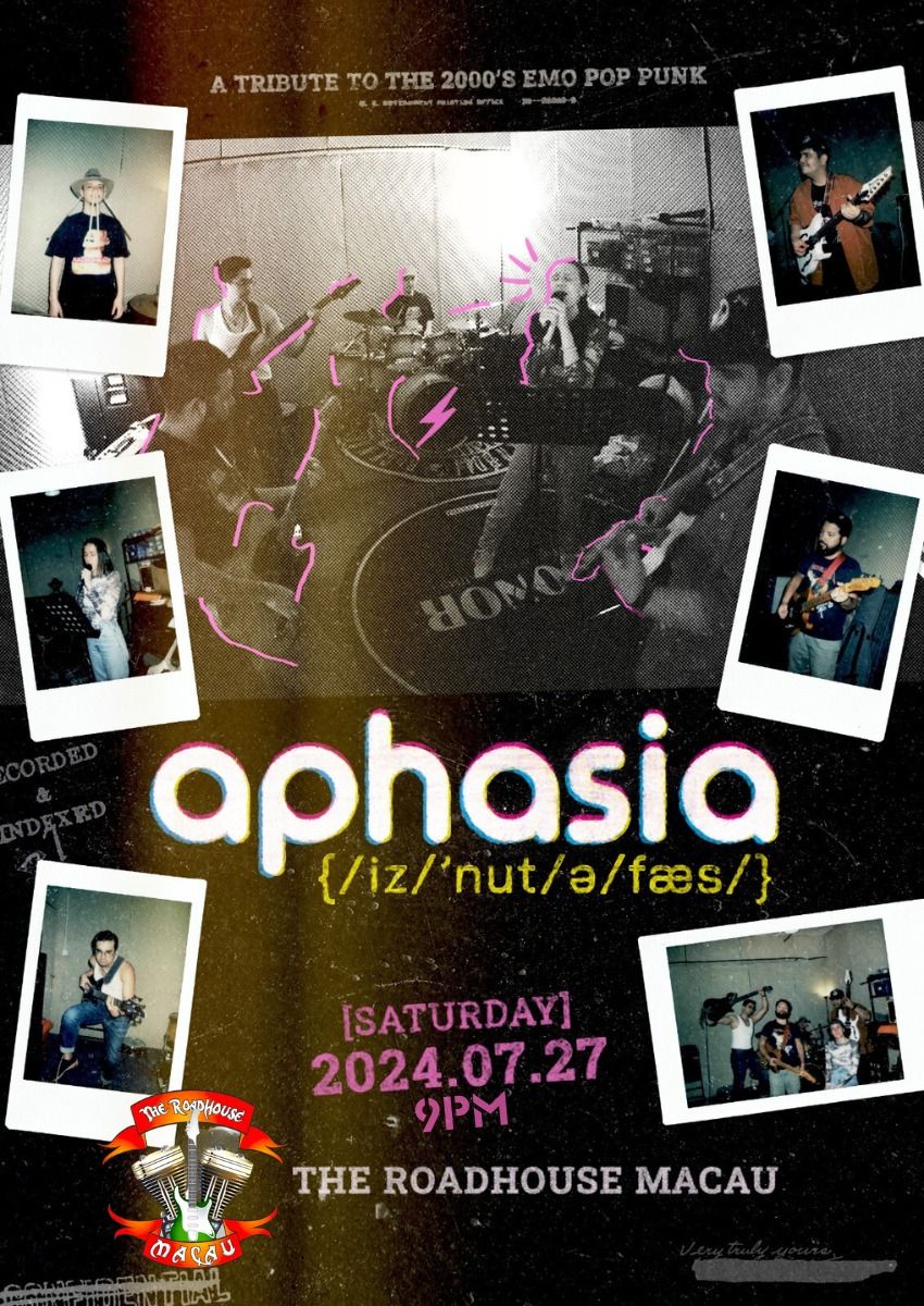 APHASIA live at The Roadhouse Macau