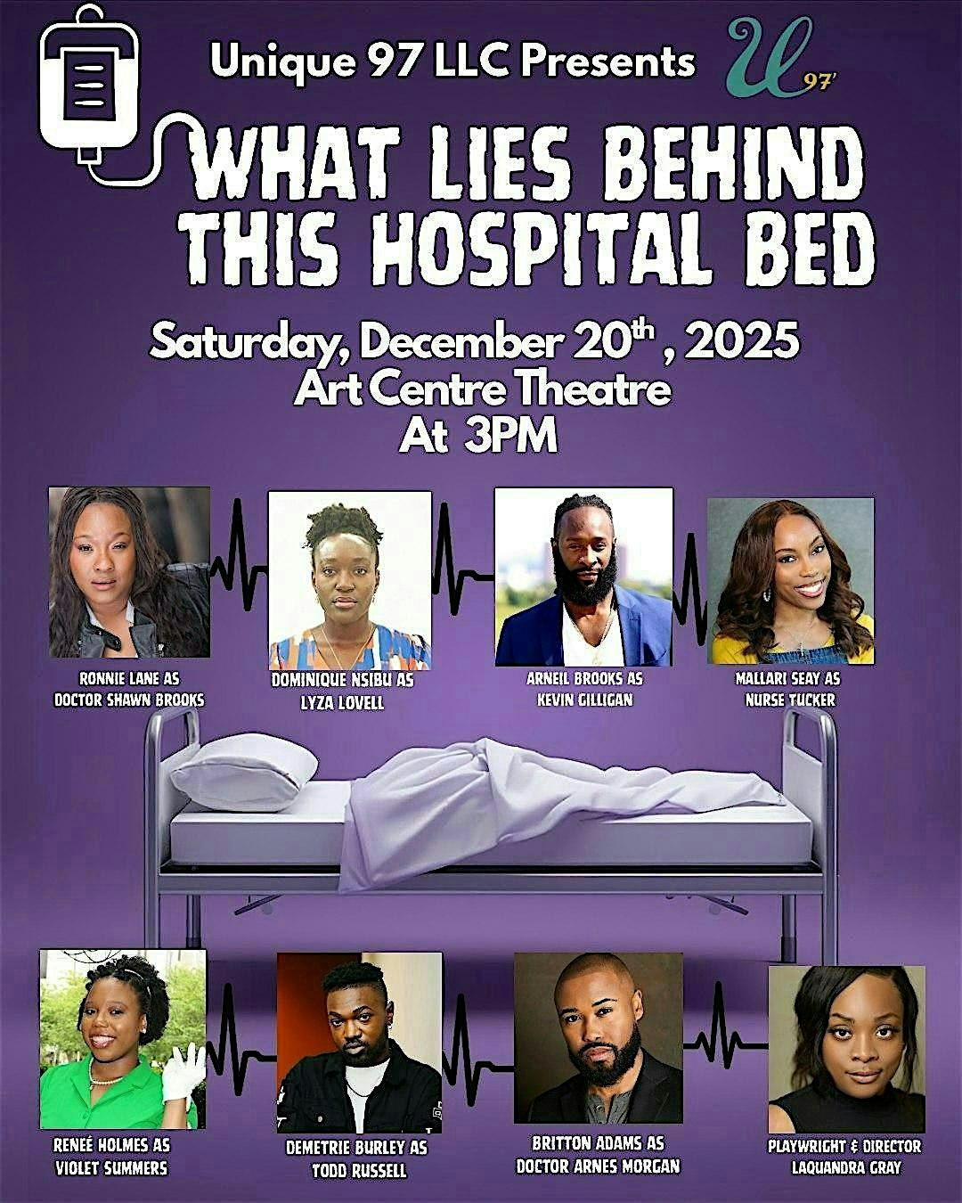 What Lies Behind This Hospital Bed Original Stage Play
