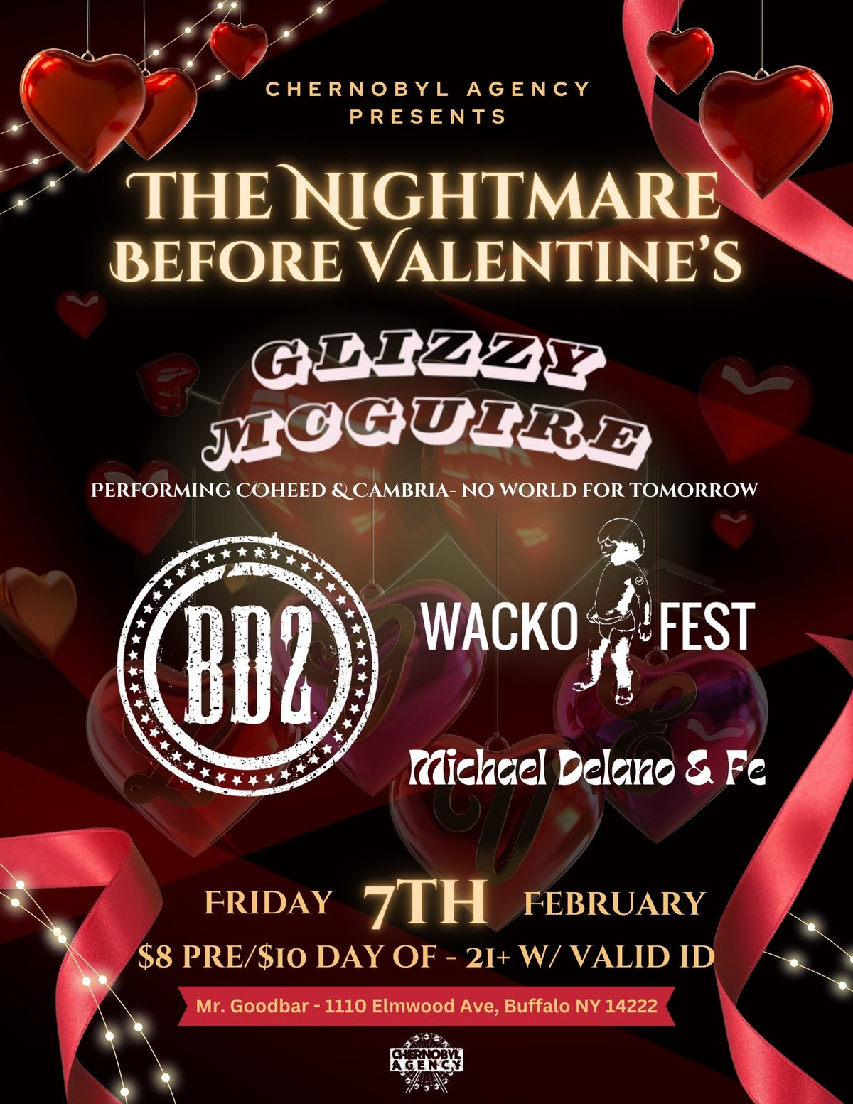 The Nightmare Before Valentine\u2019s: feat Glizzy McGuire, BD2 & more 