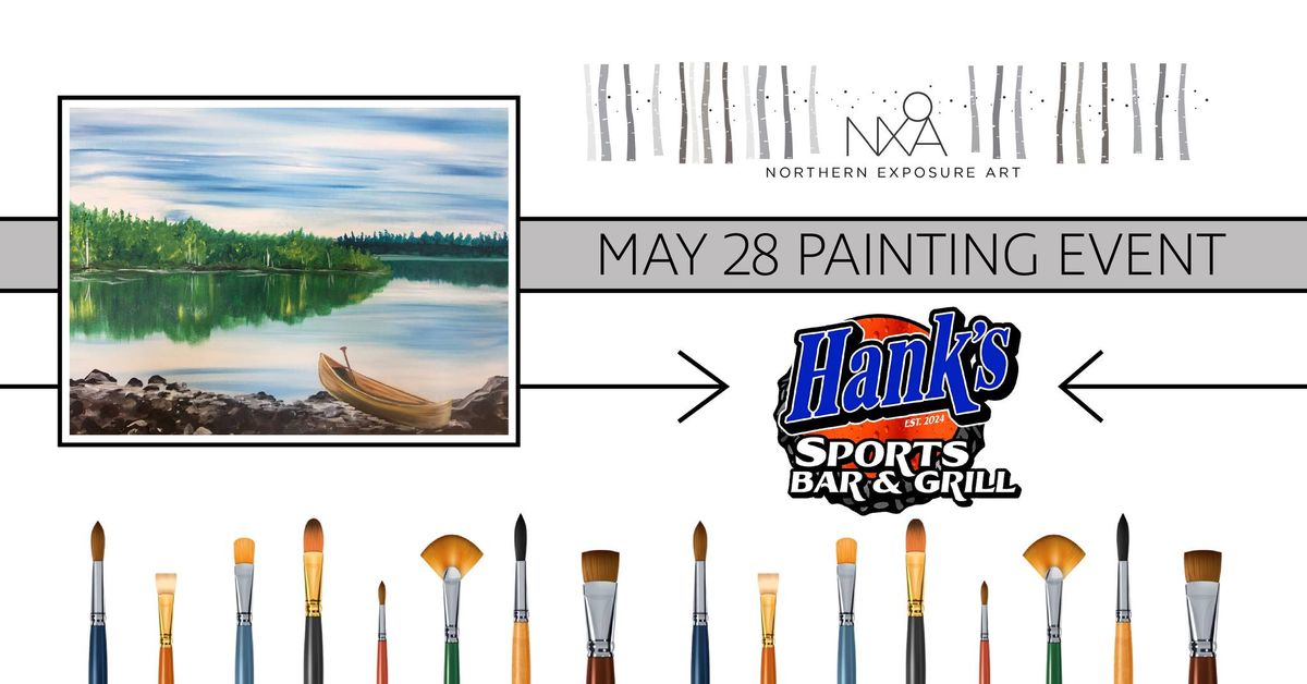 Painting Event at Hank's Sports Bar & Grill