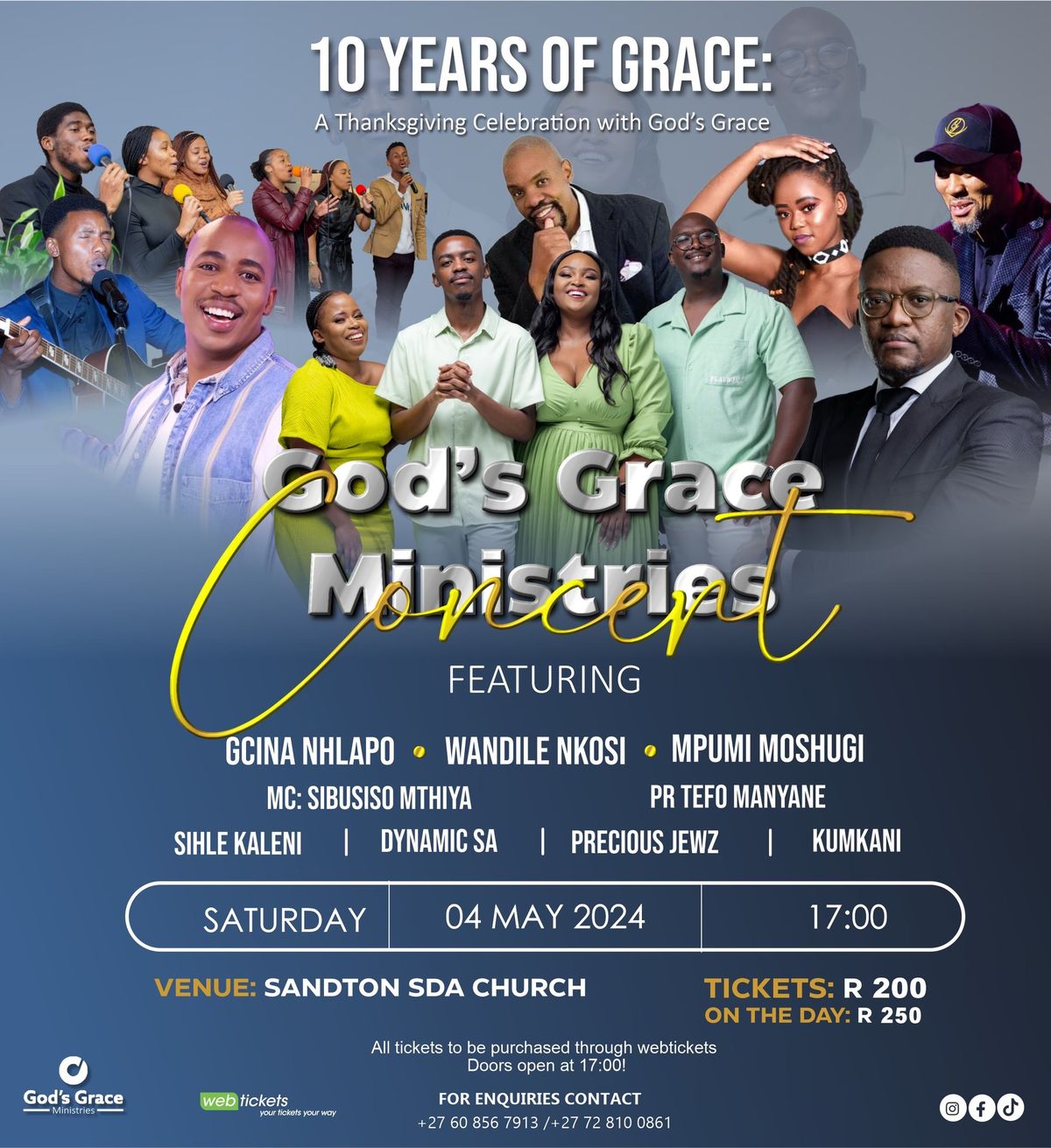 10 Years of Grace: A Thanksgiving Celebration with God's Grace