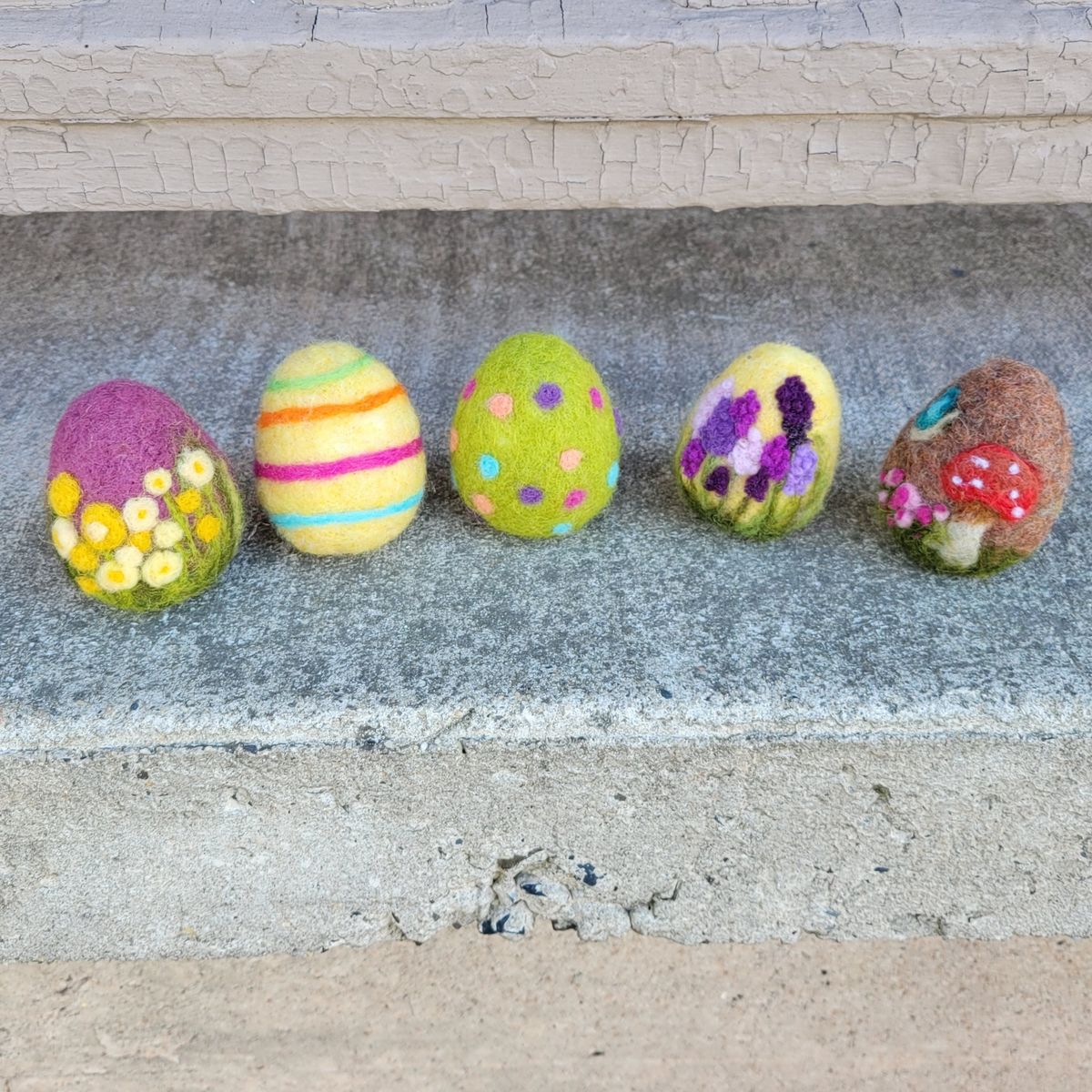 Easter Eggs - Felting with Farren