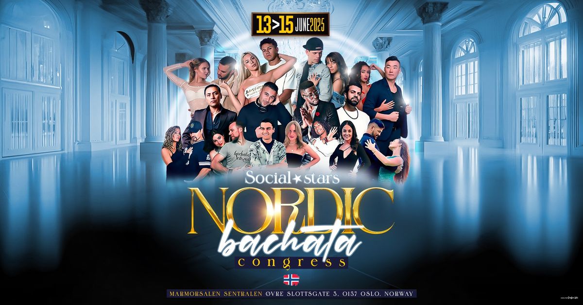 Nordic Bachata Congress- Social Stars 13-15 June 2025