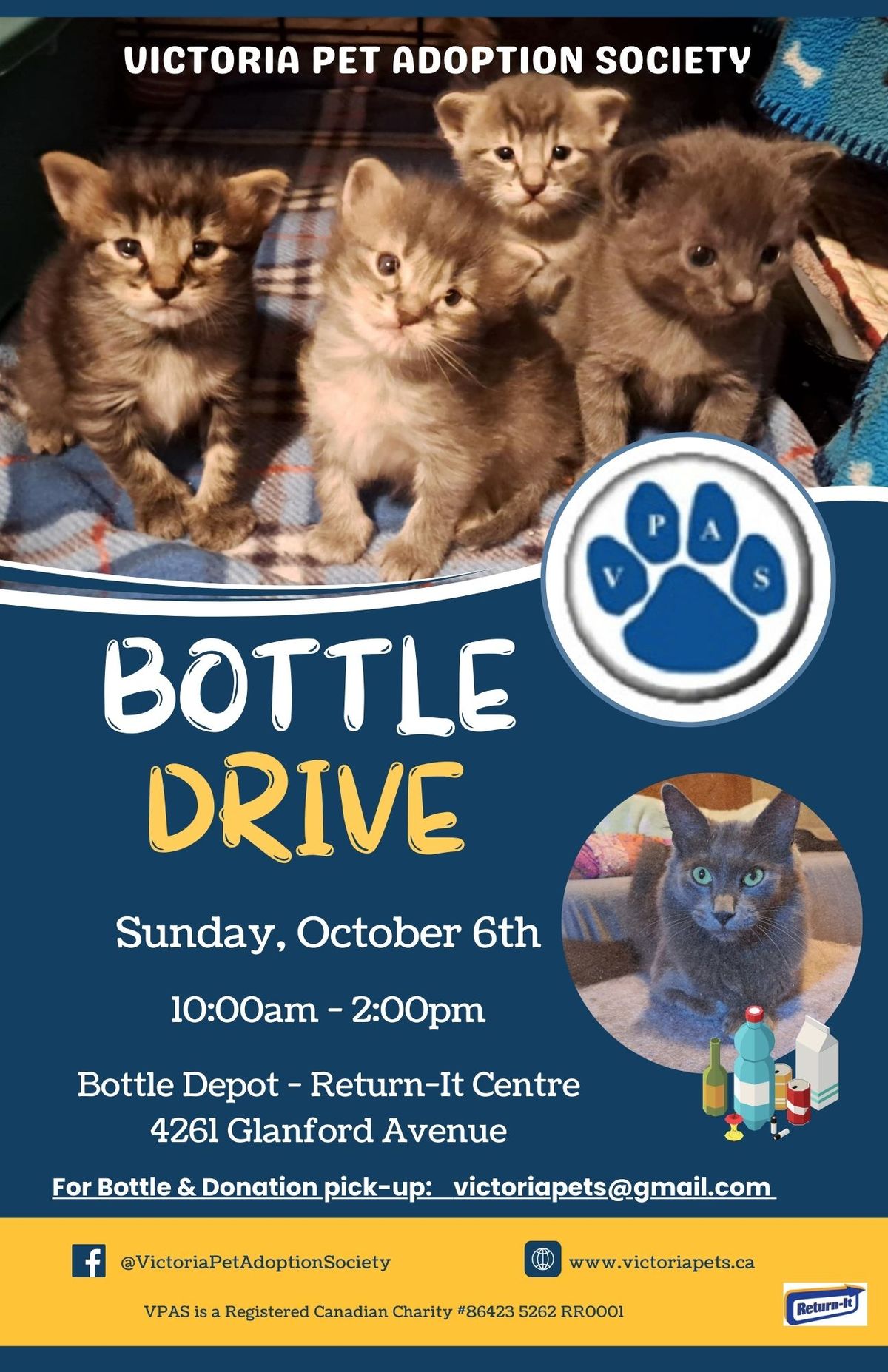 Bottle Drive - October 6th