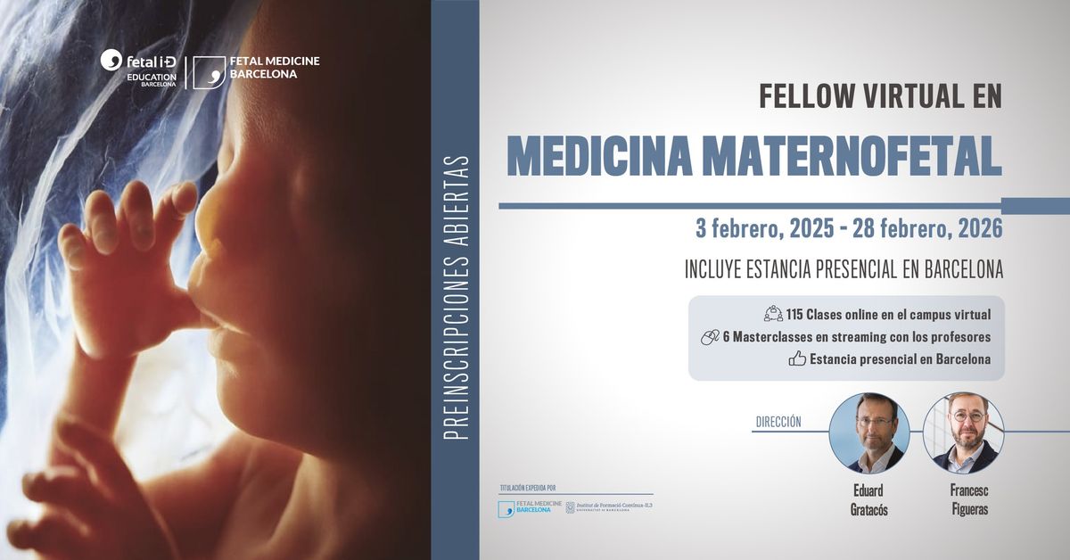 Fellow Virtual en Medicina Maternofetal