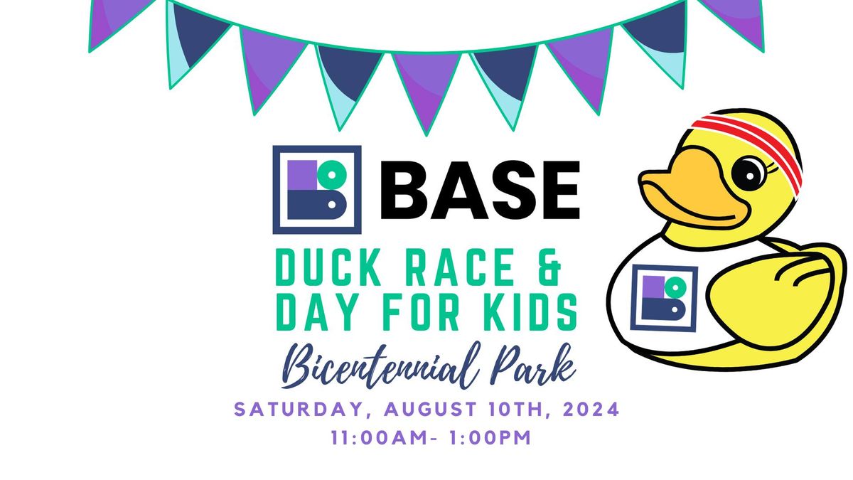 2024 BASE Duck Race & Day for Kids