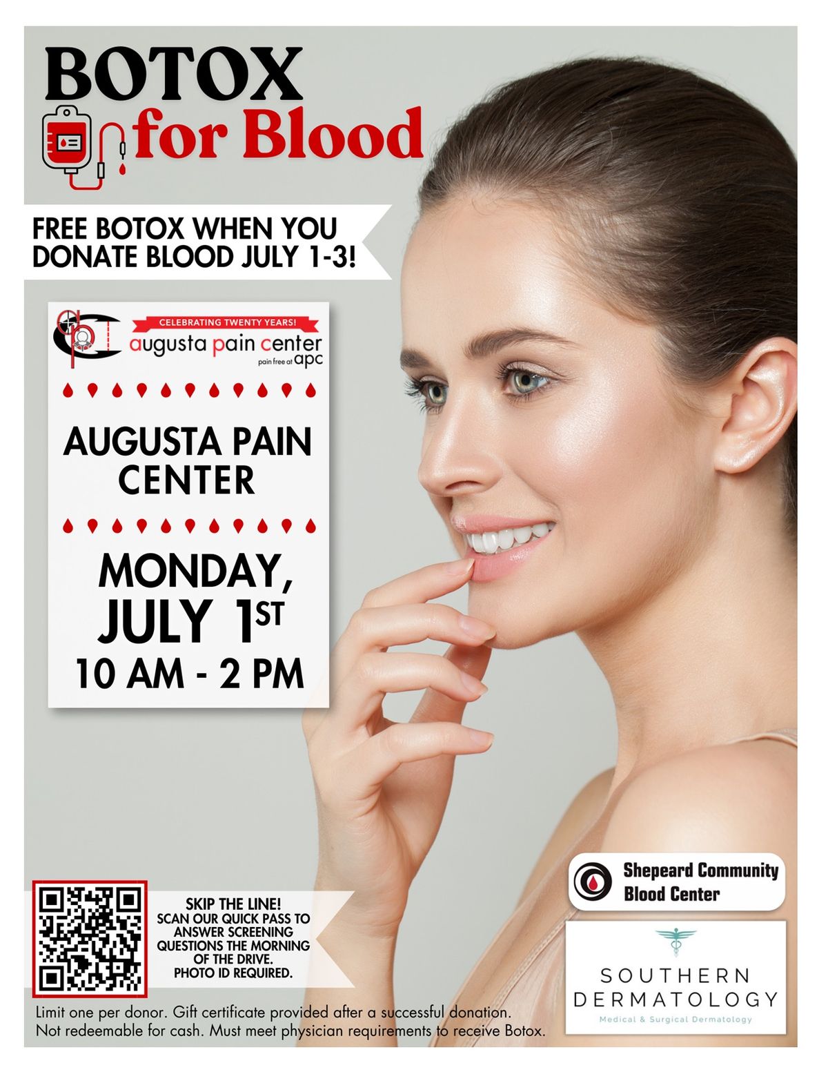 Blood Drive for Botox