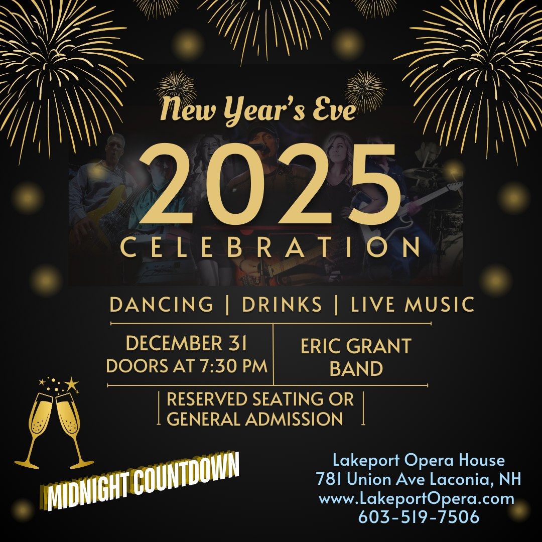 New Years Eve Celebration with Eric Grant Band