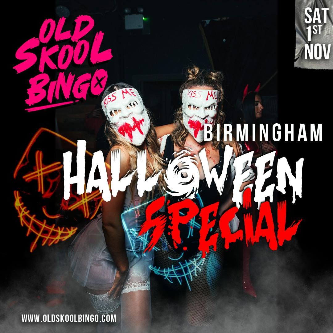 Old Skool Bingo Halloween special Birmingham
