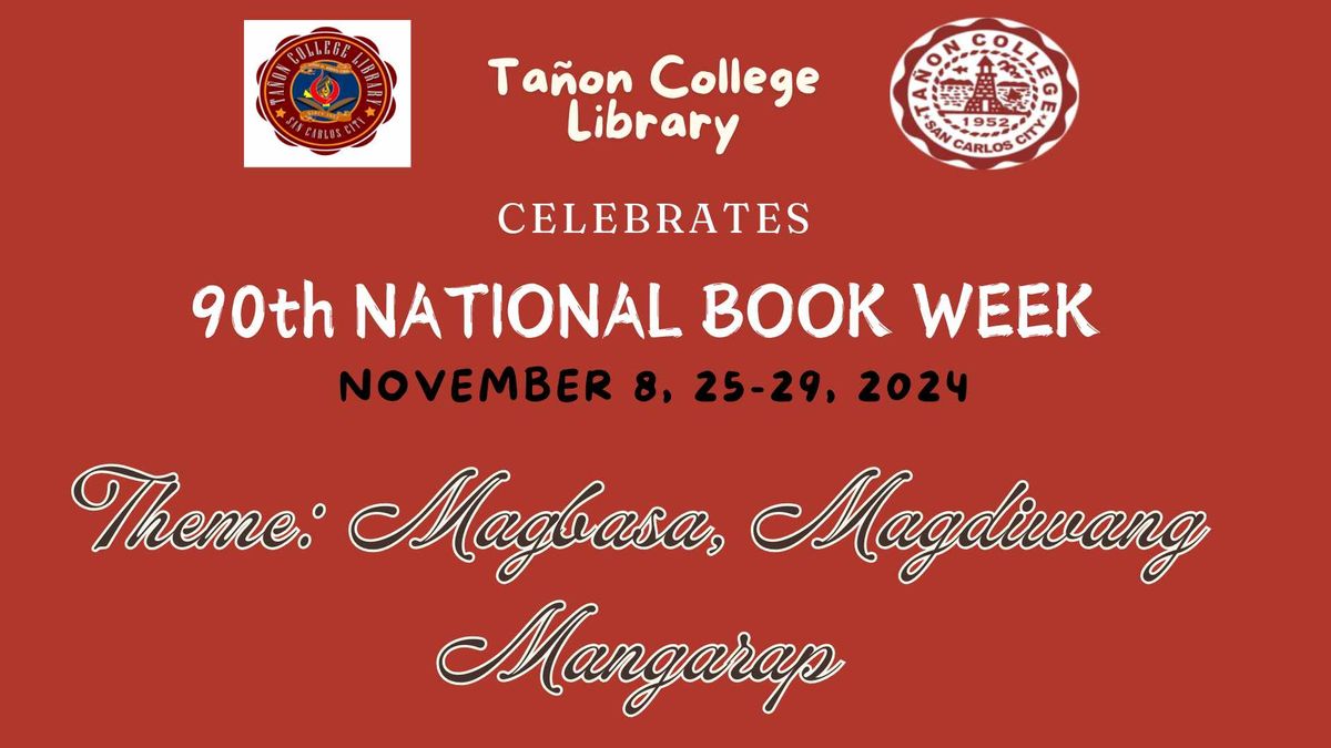 90th National Book Week Celebration