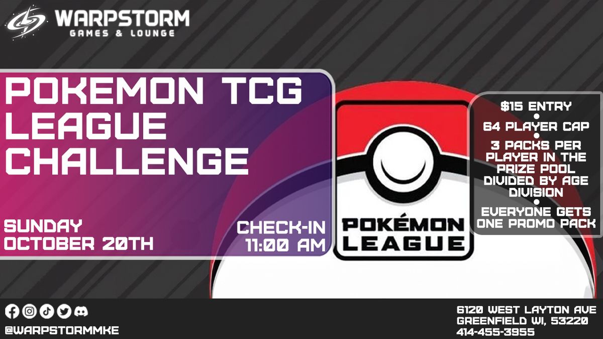 Pokemon TCG October League Challenge